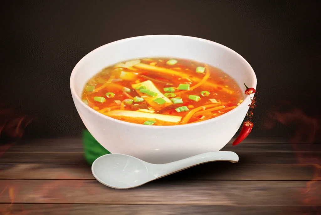 Hot And Sour Soup With Chicken