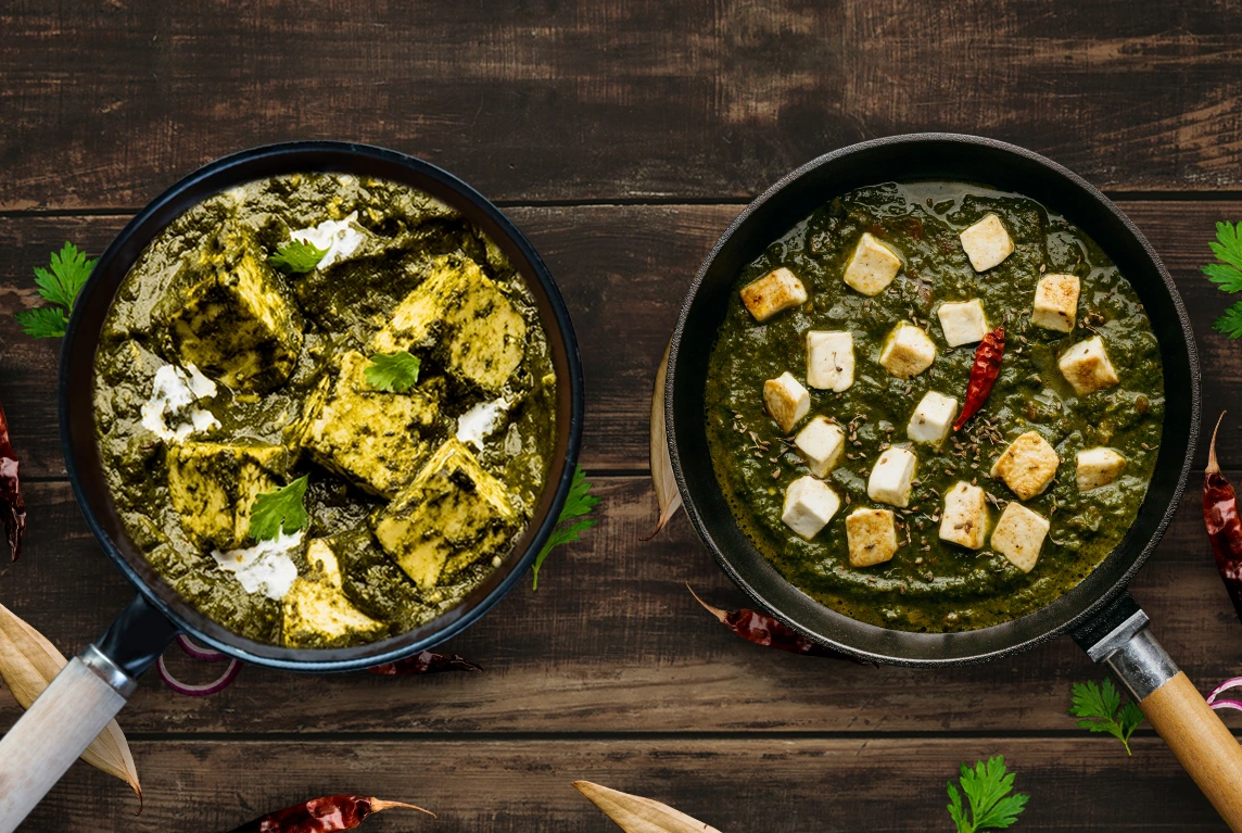 Saag Paneer Vs Palak Paneer A Tasty Showdown   Saag Paneer Vs Palak Paneer Blog V1.webp