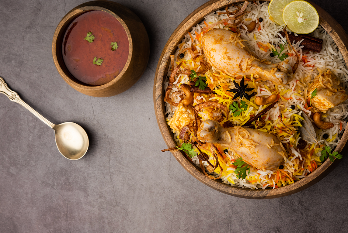 RICE, SPICE, AND EVERYTHING NICE; PRESENTING THE SUBCONTINENT’S BIRYANI WITH A SIDE OF HISTORY