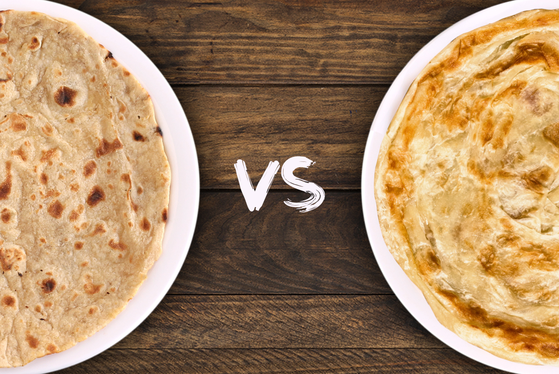 Texture Wars: Roti vs Paratha – The Crispy-Smooth Conundrum