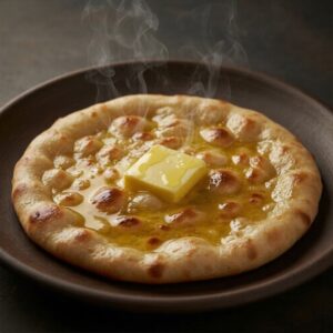 butter-naan-with-a-generous-slab-of-melting-butter-pooling-across-the-golden-glossy-surface