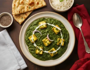vegan-palak-paneer-spinach-gravy-at-laree-adda-new-jersey