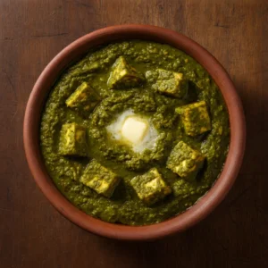 side-by-side-comparison-of-palak-paneer-bright-green-and-smooth-versus-saag-paneer-darker-green-and-coarser-texture-in-white-bowls
